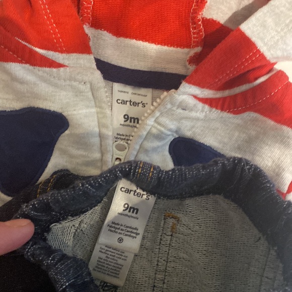 2/$15 jeans and puppy hoodie - Picture 2 of 3